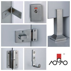 Modern Style Toilet Cubicle Hardware Toilet Partition Accessories