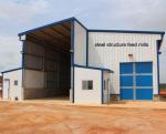 Agricultural Prefabricated Steel Frame Metal Buildings Feed Mill Plant Warehouse