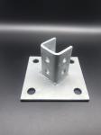 Factory Customized 10 Hole Strut Fitting Post Base