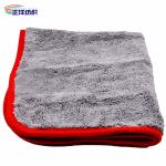 400GSM Washable Cleaning Cloths Large Size 40X60CM Grey Microfiber Cleaning