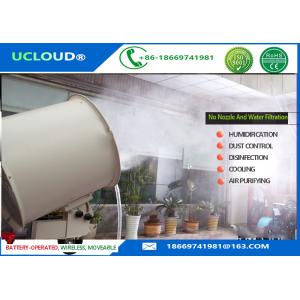Greenhouse Cooling Industrial Fan With Mist Disinfection Function CE Certification