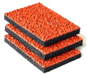 China Mixed Casting Athletic Track Synthetic Prefabricated Running Flooring Track factory