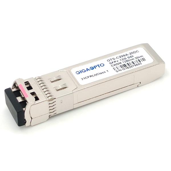 12G SDI CWDM Digital Video Optical Transceiver 1270~1450nm 20KM Duplex LC Single