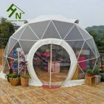 6-12 People Clear Geodesic Igloo Dome Party Tent For Outdoor Evernt