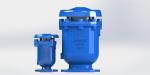Threaded Flange Connection Combination Air Vacuum Release Valve PN10-25