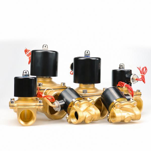 High Pressure Solenoid Control Valve Normally Closed 2 Way Solenoid Valve For Water