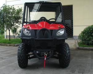 China Four Stroke Gas Utility Vehicles 500CC 4x4 / 2x4 Switchable Single Cylinder Shaft Drive factory