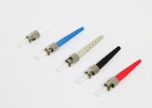 China ST 2.0mm 3.0mm Optical Fiber Connector Simplex with Metal Housing factory