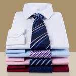 65% Polyester Custom Business Shirts Custom Enterprise Shirts Full Sleeve Length