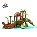 Commercial Pirate Ship Slide Children Outdoor Playground 19093 Anti Static
