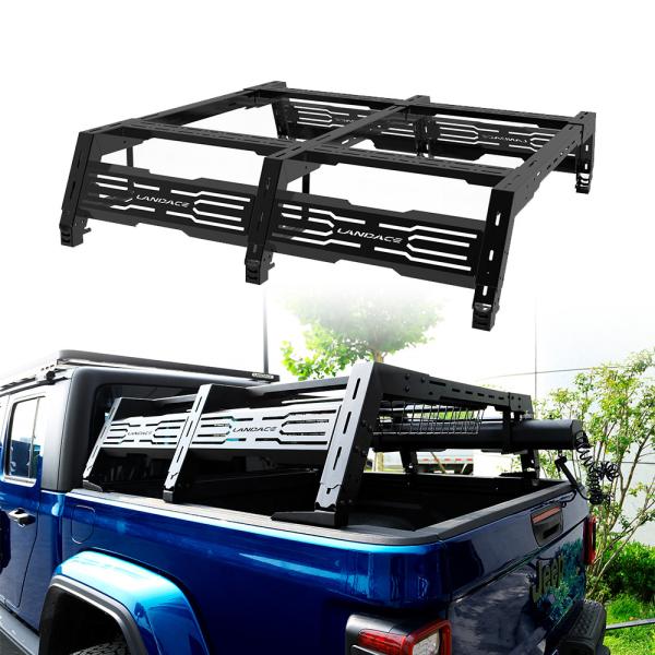 2020 HMC Sierra 1500 Truck Bed Rack Universal Car Fitment with Powder Coating