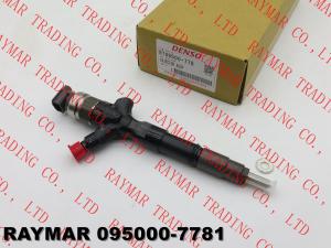 China DENSO Genuine common rail injector 09500-7780, 095000-7781 for TOYOTA 23670-30280, 23670-39315, 23670-39316 factory