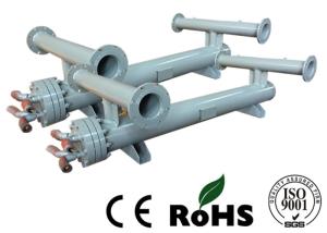 China 80TR Carbon Steel Dry Heat Exchanger , Shell And Tube Water Cooled Condenser factory