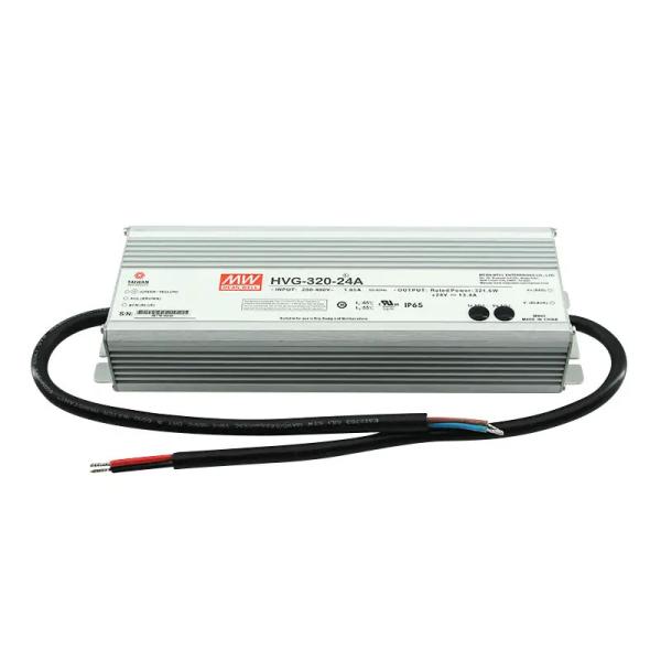 Aluminum Profile Waterproof LED Power Supply For Indoor Outdoor Lighting HVG-320