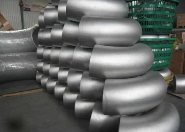 6 Inch SCH40S A403 Stainless Steel Tube Fittings , Stainless Steel Weld Elbows