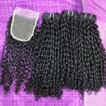 Funmi Curly Remy Raw Vietnamese Hair Bundles Wavy Hair Raw Virgin OEM