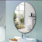 Home Bedroom Tempered Glass Mirror For Bathroom 3mm-15mm