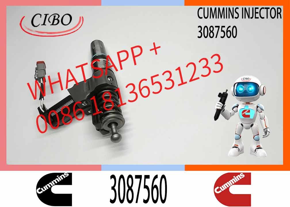 3087733 Diesel Fuel Injector N14 Common Rail Injector 3087560 3411752 3411765