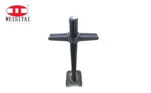 China 600MM Electro Galvanized Scaffolding Jack Base factory