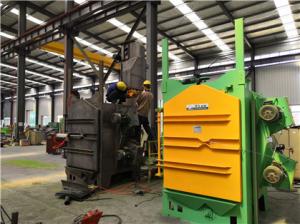 China Forgings Weldments Spinner Hanger Shot Blasting Machines 1200X1500mm factory