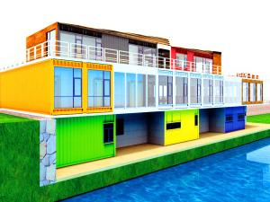 China Practical Prefab Commercial Buildings , Commercial Storage Buildings With Office factory