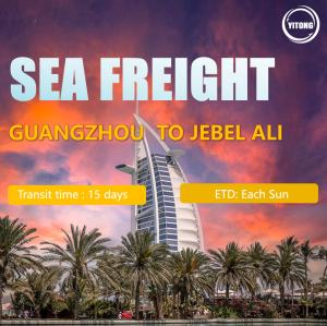China The Cheapest Sea Freight Sea Consolidation From China To Jebel Ali factory