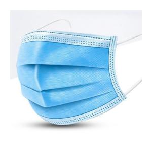 China 3 Ply Non Woven Face Mask Disposable Blue Earloop Personal Care factory