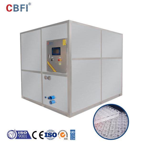 China 20 Ton Cube Ice Making Machine Stainless Steel Touch Screen factory