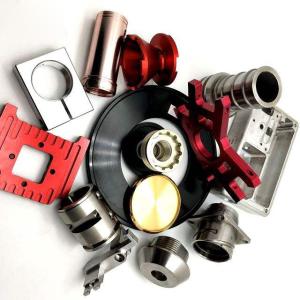 0.01mm Precision CNC Machining Metal Parts 5 Axis Anodizing Brushing Surface