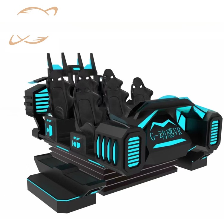 Dreamland exclusive 9d vr cinema arcade machines simulator game vr movies 9d vr cinema 6 seats