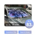 Car Window Chameleon Tint Film 83% VLT Nano Ceramic Solar Colored Blue Chameleon