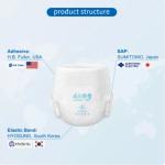 Wholesale disposable baby diaper hot selling best absorbency pant diaper