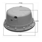PAR56 PVC LED Pool Light Housing For Concrete Pool