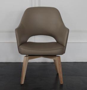 China Modern wholesale beech wood pu upholstery dining chairs, arm chair,side chair for dining rooms factory
