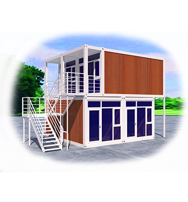 Mobile Living Made Easy 2023 Portable Folding Container House with PVC Sliding Window