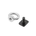 Fit for Aluminum Roof Rack T Track Adapter Bolt for Roof Mounting System