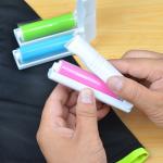 Strong sticky travel size clothes silicone mini lint roller