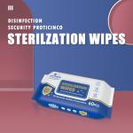 40g Antibacterial Sanitizing Wet Wipes Individual Package for Effective Hand