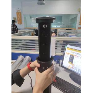 Retractable Tabletop Hidden Vertical Electrical Socket With USB Port