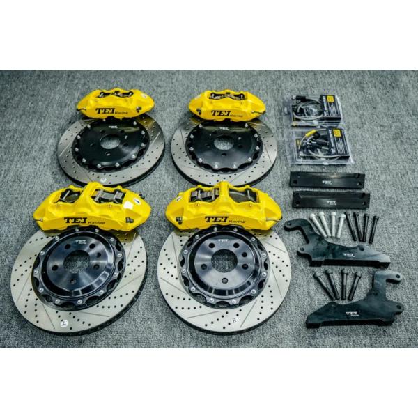 TEI Racing S60 6 Piston Calipers And S40 4 Piston Calipers Big Brake Kit For Audi A7 Front And Rear