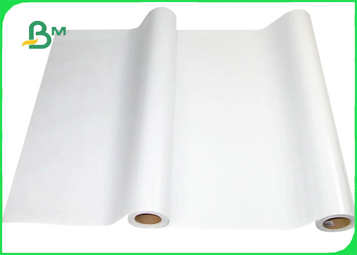  Large Format 120g Eco Solvent Adhesive Paper Roll For Posters 50" & 60'' x  50m
