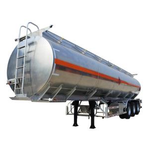 China USED 3AXLES FUEL TANK SEMI TRAILER CUSTOMIZED FUEL DELIVERY on sale