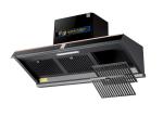 Touch Panel Electric Range Hood With 40m3/min Suction 3 Speed Levels Commercial