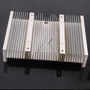 Alloy Large Aluminum Profiles Silver Punching Large CNC Heatsink For Production