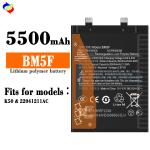 100% Compatible Mobile version name K50 Original 5500mAh BM5F Phone Battery for