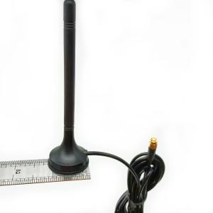 China SMA Male Connector Mag Mount Antenna RG174 Cable 868~2700Mhz GSM 3G 4G 12dBi factory