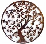 Kingson Arts Metal Art De Pared Metal Wall Ornaments 2mm Thickness