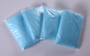 China Antibacterial Full Sleeve 80gsm Disposable CPE Gowns factory