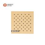 Decorative Natural Veneer Perforated Acoustic Wood Panels with E1 Grade Rating
