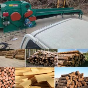 3-30kw Customized Wood Shredding Machine Commercial Tree Branch Grinder